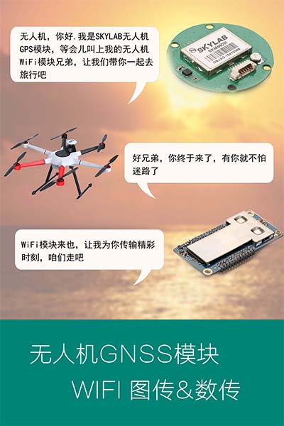 无人机GPS模块、WiFi模块