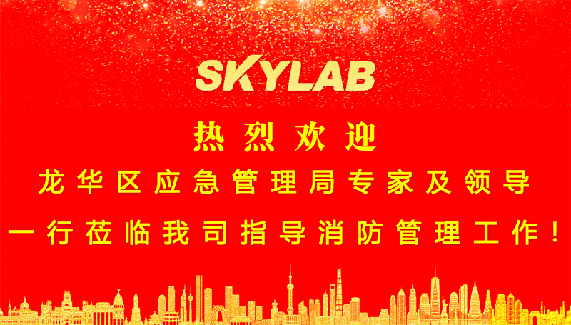 龙华区应急管理局专家及领导一行莅临SKYLAB检查指导消防安全工作