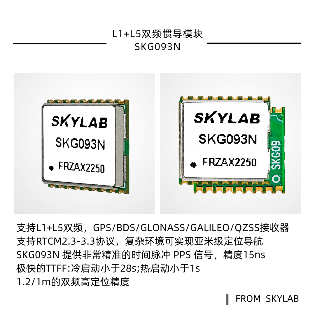 选型小尺寸双频惯导模块SKG093N，有参考设计指南吗？